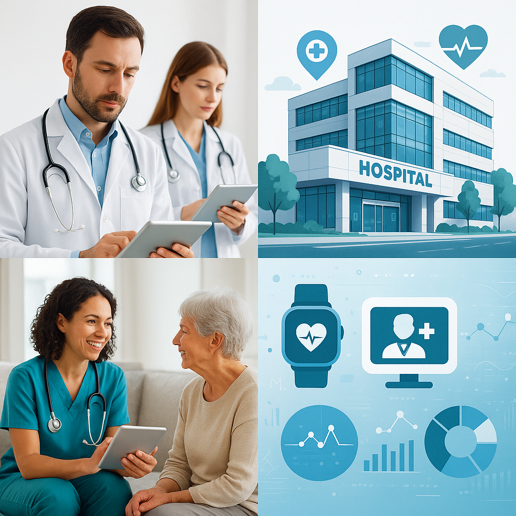 Complex systems thinking in healthcare innovation with interconnected network visualization
