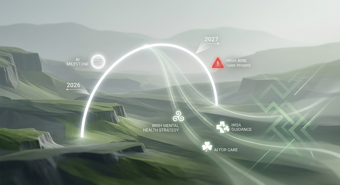 AI and mental health under the EU AI Act, with digital mental health tools and clinical oversight in Ireland
