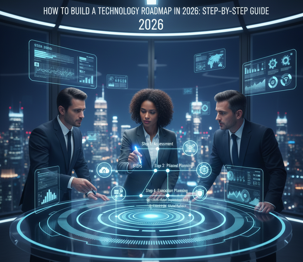 How to build a technology roadmap - step-by-step guide with framework and template